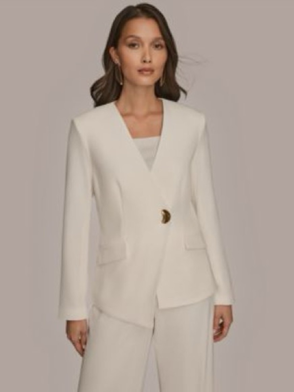Donna Karan New York asymmetrical blazer NWT